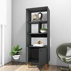 Estante Hyder 2 Pt Preta