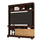 Estante Idealle Para Tv 55" Tobacco/buriti Caemmun Móveis