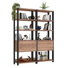 Estante Industrial 1 Porta 2 Gavetas 8 Prateleiras 183cmx140c