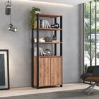 Estante Industrial 2 Portas 3 Prateleiras M113 183cmx70cm Pre