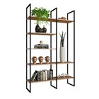 Estante Industrial De Parede Urban 1 140 Cm Freijó/preto