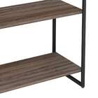 Estante Industrial Jamaica Com 3 Prateleiras - Preto/ameixa