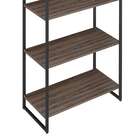 Estante Industrial Londres Com 5 Prateleiras - Preto/ameixa