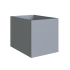 Estante Infantil 6 Nichos Affetto Com 3 Cubos Branco/azul