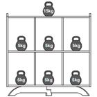 Estante Infantil 6 Nichos Aft005 Comm