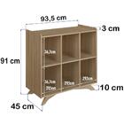 Estante Infantil 6 Nichos Aft005 Comm