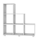 Estante Infantil 6 Nichos Mdp Brv Móveis Branco