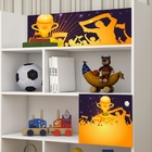 Estante Infantil Adesivada Futebol Troféu