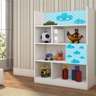 Estante Infantil Adesivada Nuvem Menino