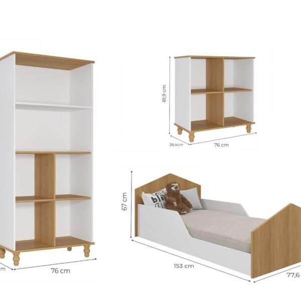 Estante Infantil Casinha Estante Infantil Casinha Pequena E C