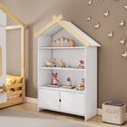 Estante Infantil Casinha Mdf/madeira 2 Portas Casatema Madeir