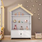 Estante Infantil Casinha Mdf/madeira 2 Portas Casatema Madeir