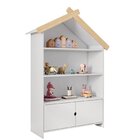 Estante Infantil Casinha Mdf/madeira 2 Portas Casatema Madeir