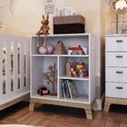 Estante Infantil Com 4 Nichos Organizadores 71cm Favo De Mel