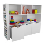Estante Infantil Com Livreiro Alma 100% Mdf