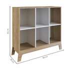 Estante Infantil Favo De Mel Branca E Itapuã 85x94 Cm