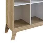 Estante Infantil Favo De Mel Branca E Itapuã 85x94 Cm