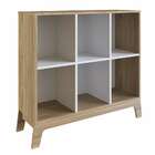 Estante Infantil Favo De Mel Branca E Itapuã 85x94 Cm