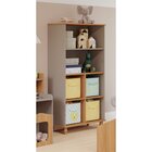 Estante Infantil Grande 1 Prateleira 6 Nichos Algodão Doce Es