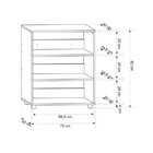 Estante Infantil Montessoriana  Branco