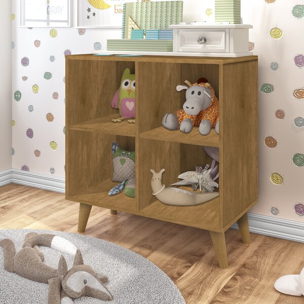 Estante Infantil Organizadora 4 Nichos  Nature