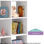 Estante Infantil Organizadora Com 9 Nichos Branco - Casatema