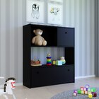 Estante Infantil Organizadora Com Nichos 2 Gavetas Susie Pret