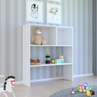 Estante Infantil Organizadora Com Nichos Cindy L03 Branco - M