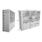 Estante Infantil Para Carrinhos Ada 100% Mdf