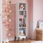 Estante Infantil Play Com 4 Nichos - Branco