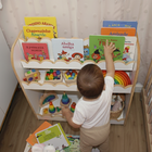 Estante Infantil Porta Livros E Brinquedos Infantil - Vieira