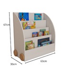 Estante Infantil Revisteiro Expositor Porta Livros Hanna