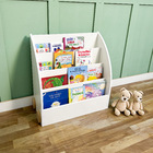 Estante Infantil Revisteiro Expositor Porta Livros Hanna