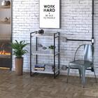 Estante Kuadra 60x40x104cm C/03 Prateleiras