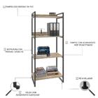 Estante Kuadra 60x40x146cm C/04 Prateleiras