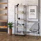 Estante Kuadra 60x40x187cm C/05 Prateleiras