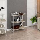 Estante Kuadra 80x40x104cm C/03 Prateleiras Estrutura Branca