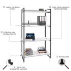 Estante Kuadra 80x40x146cm C/04 Prateleiras