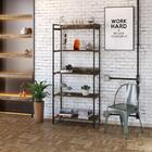 Estante Kuadra 80x40x187cm C/05 Prateleiras