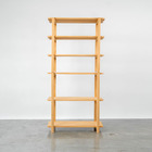 Estante Laguna 6 Prateleiras 90cm Em Madeira - Mel