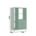 Estante Legno Com 5 Nichos - Oliva