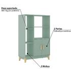 Estante Legno Com 5 Nichos - Oliva