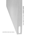 Estante Leve 6 Bandejas 30cm Cinza