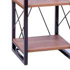 Estante Lisboa Marrom E Preta