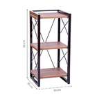 Estante Lisboa Marrom E Preta