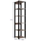 Estante Livreiro 183cm 05 Prateleiras Proddy