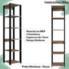 Estante Livreiro 183cm 05 Prateleiras Proddy