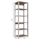 Estante Livreiro 183x60cm 05 Prateleiras Proddy