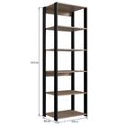 Estante Livreiro 183x60cm 05 Prateleiras Proddy