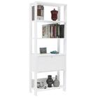 Estante Livreiro 1 Porta 166x63 Cm Arly